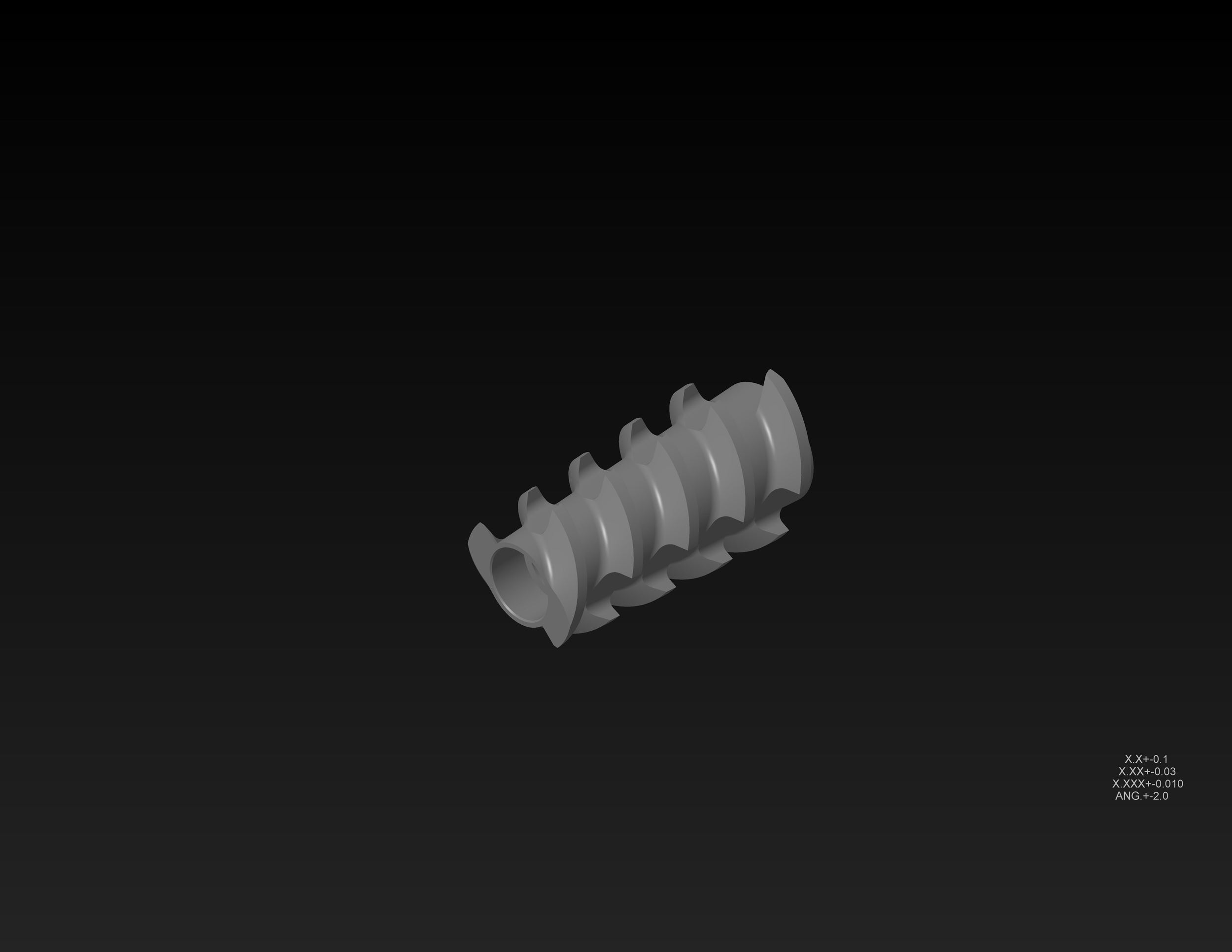 df cut cone screw